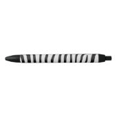 Witte en zwarte Zebrastripes Inkt Pen (Voorkant)