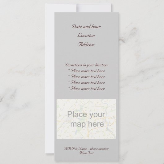 Witte Engel Kaart (Achterkant)