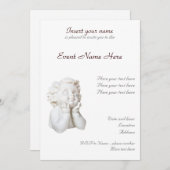 Witte Engel Kaart (Voorkant / Achterkant)