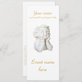 Witte Engel Kaart (Voorkant / Achterkant)