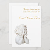 Witte Engel Kaart (Voorkant / Achterkant)