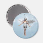 Witte engel magneet (Voorkant / Achterkant)