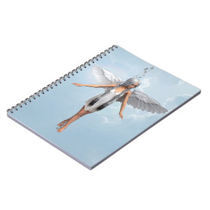 Witte engel notitieboek