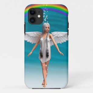 Witte Engel onder de Regenboog Case-Mate iPhone Case