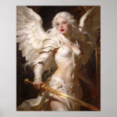 Witte Engel Poster (Voorkant)