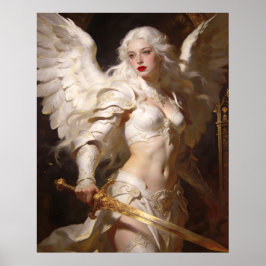 Witte Engel Poster