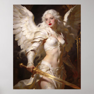 Witte Engel Poster