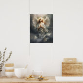 Witte Engel Poster (Keuken)