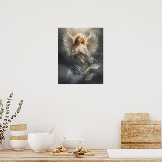 Witte Engel Poster (Keuken)