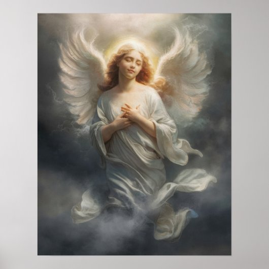 Witte Engel Poster (Voorkant)