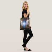 Witte engelen vleugels tote bag (Op model)