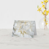 Witte Engelse roos close-up Kaart (Gele Bloem)