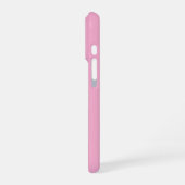 Witte engelveren sleutel iPhone hoesje (Linkerkant)
