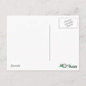 Witte ensorcirkel | Japans kanji-symbool voor lief Briefkaart (Achterkant)