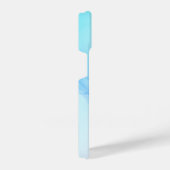 Witte Ermine Waterverf Kunst Meisje Naam iPhone Hoesje (Rechterkant)