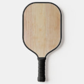 Witte essen hout pickleball paddle (Achterkant)
