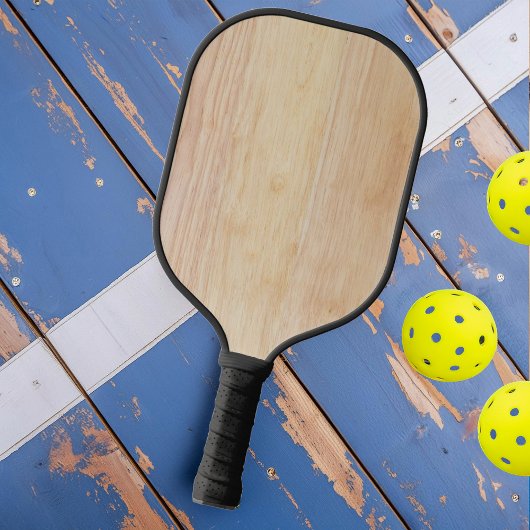 Witte essen hout pickleball paddle