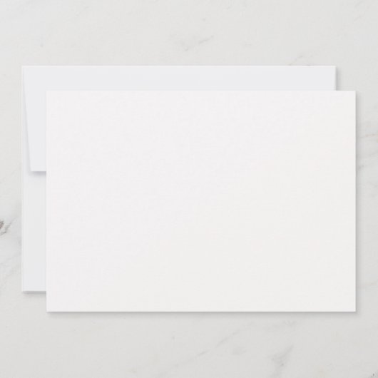 Witte esthetische paar bruiloft kaart (Achterkant)