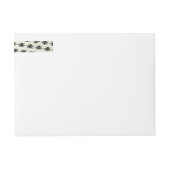 Witte etiketten bijen Tamper-Proof-zegel (Voorkant)