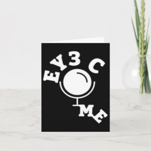 Witte EY3 C ME Design Sticker Kaart