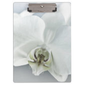 Witte faleonopsis orchidee klembord (Voorkant)