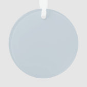 Witte faleonopsis orchidee ornament (achterkant)