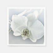 Witte faleonopsis orchidee servet (Voorkant)