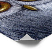 WITTE FANTASY SNOWY OWL Poster (Hoek)