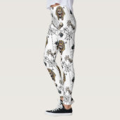 🤍 Witte Farao Mummy Halloween T-shirt 🎃👑 Leggings (Links)
