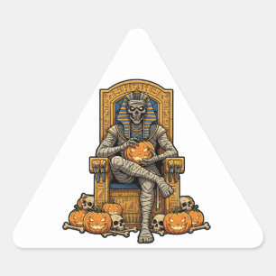 🤍 Witte Farao Mummy Stickers 🎃👑