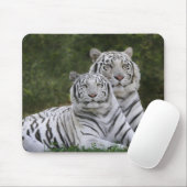 Witte fase, Bengaalse tijger, Tigris Muismat (Met muis)