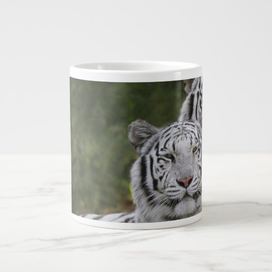 Witte fase, Bengal Tiger, Tigris Grote Koffiekop (Voorkant)