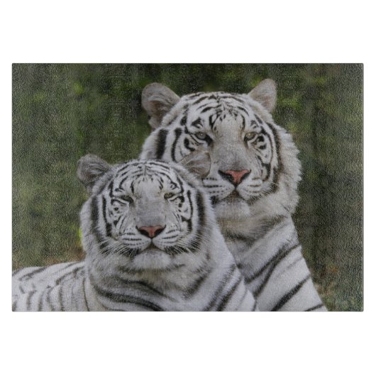 Witte fase, Bengal Tiger, Tigris Snijplank (Voorkant)