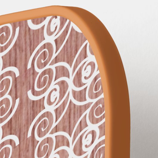 Witte Faux Wood Pickleball Paddle (Links Detail)