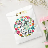 Witte Favorisatietasjes Bedankzakje (Gezegeld)