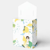 Witte fee in sprookje, herfst, Gelukkige Verjaarda Bedankdoosjes (Geopend)