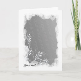 Witte Feestdagen! Feestdagen Kaart