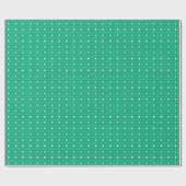 Witte feestelijke sterren cadeaupapier (Vlak)