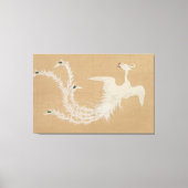 Witte Feniks Canvas Afdruk (Voorkant)