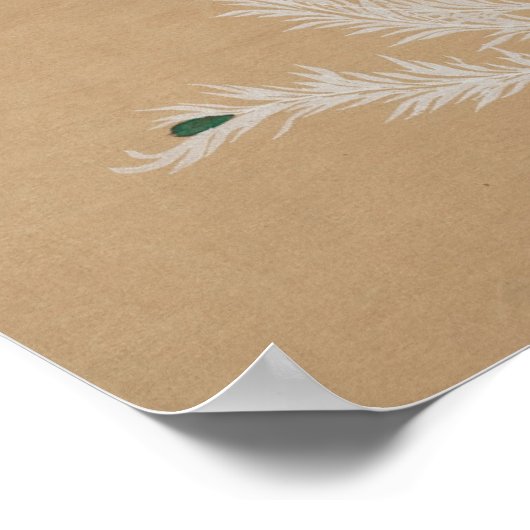 Witte Fenix Poster (Hoek)