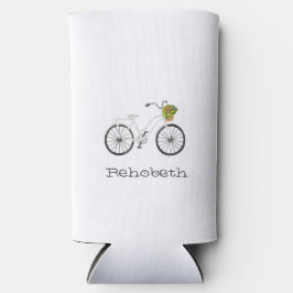 Witte Fiets Bloemmand LOCATIE Zomer Fun Seltzer Blikjeskoeler