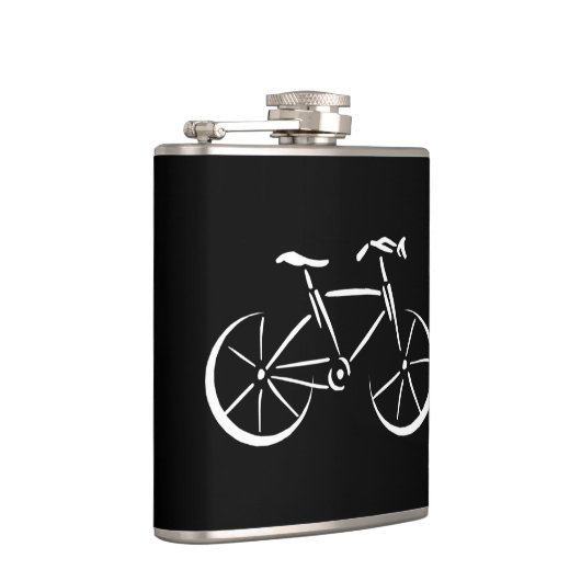 Witte Fiets Heupfles (Rechts)