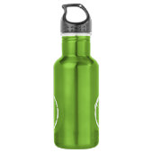 witte fiets waterfles  (Achterkant)