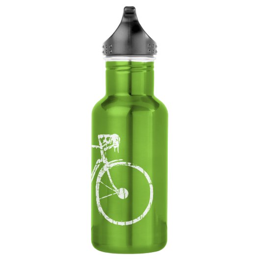 witte fiets waterfles  (Rechts)