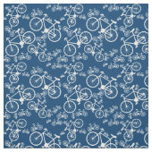 Witte fietsen stof (Swatch)