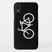 Witte Fietsroute Case-Mate iPhone Case (Achterkant)