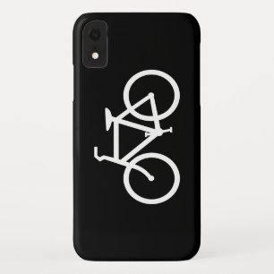 Witte fietsroute iPhone XR hoesje