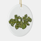 Witte figuren keramisch ornament (Rechts)