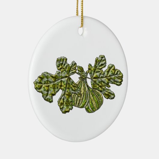 Witte figuren keramisch ornament (Rechts)