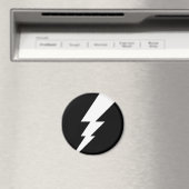 Witte Flash-bliksembolt Magneet (Insitu (Vaatwasser))